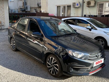 2024 Lada (ВАЗ) Granta Sport I Рестайлинг, чёрный, 950000 рублей, вид 2
