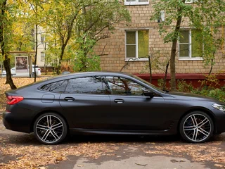 2020 BMW 6 серии Gran Turismo 640d xDrive IV (G32) Рестайлинг, синий, 7999999 рублей, вид 3