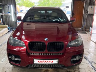 2009 BMW X6 35i 6-speed I (E71), красный, 1150000 рублей, вид 2
