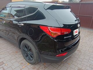 2014 Hyundai Santa Fe III, чёрный, 1950000 рублей, вид 4