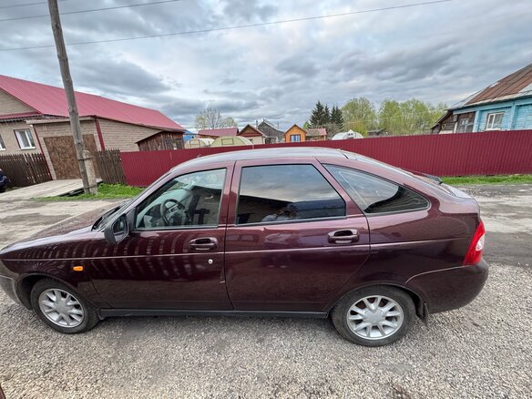 2012 Lada (ВАЗ) Priora I, красный, 250000 рублей - вид 3