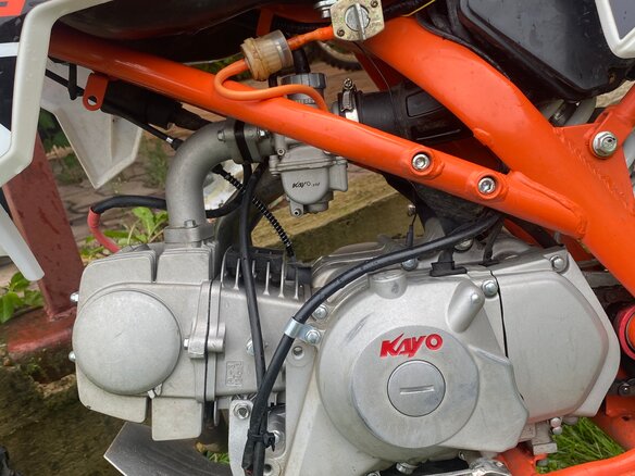 2024 Kayo Basic TT125, оранжевый, 70000 рублей - вид 3