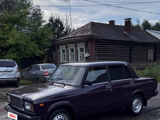 1997 Lada (ВАЗ) 2107, фиолетовый, 185000 рублей, вид 2