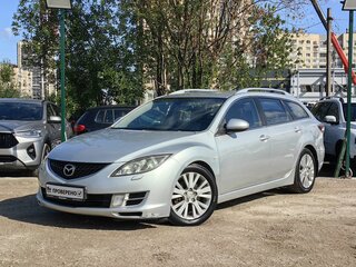 2008 Mazda 6 II (GH), серебристый, 409000 рублей, вид 1
