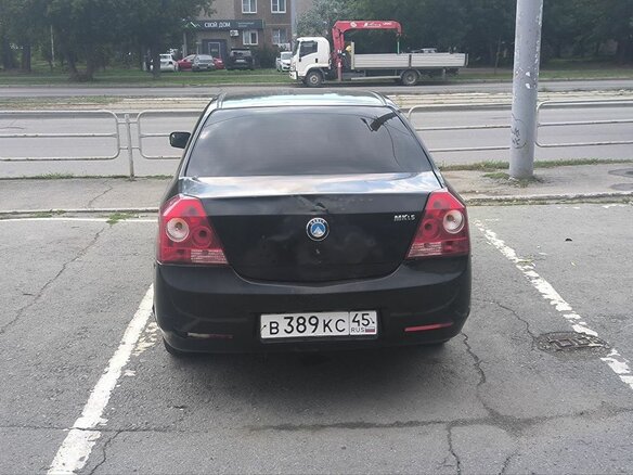 2013 Geely MK I, чёрный - вид 5