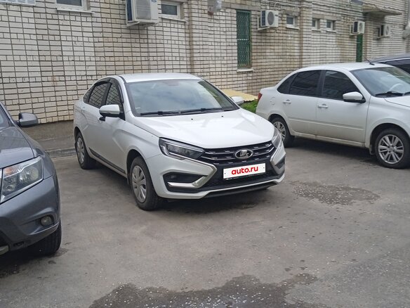 2023 Lada (ВАЗ) Vesta I Рестайлинг (NG), белый, 1190000 рублей - вид 1