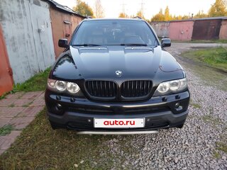 2004 BMW X5 3.0i I (E53) Рестайлинг, чёрный, 980000 рублей, вид 2