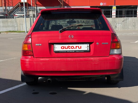 1998 Mazda 323 V (BA), красный, 150000 рублей - вид 6