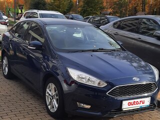 2017 Ford Focus III Рестайлинг, синий, 1140000 рублей, вид 1