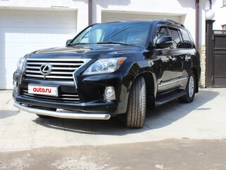 2012 Lexus LX 570 III Рестайлинг, чёрный, 4471000 рублей, вид 1