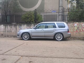 2007 Subaru Forester II Рестайлинг, серебристый, 1000000 рублей, вид 5