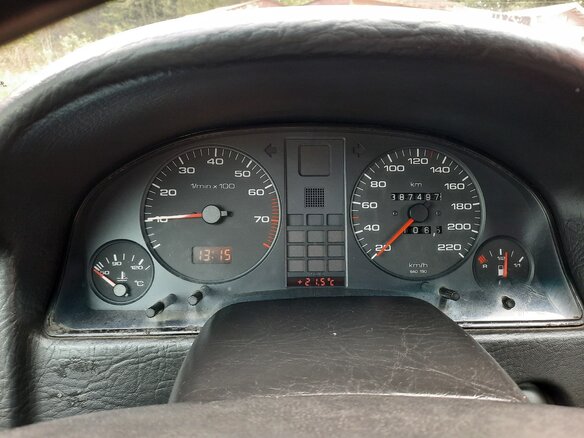 1994 Audi 80 V (B4), чёрный - вид 12