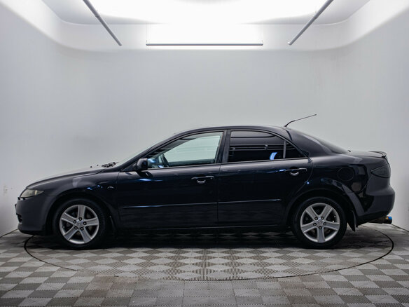 2006 Mazda 6 I (GG) Рестайлинг, чёрный - вид 1