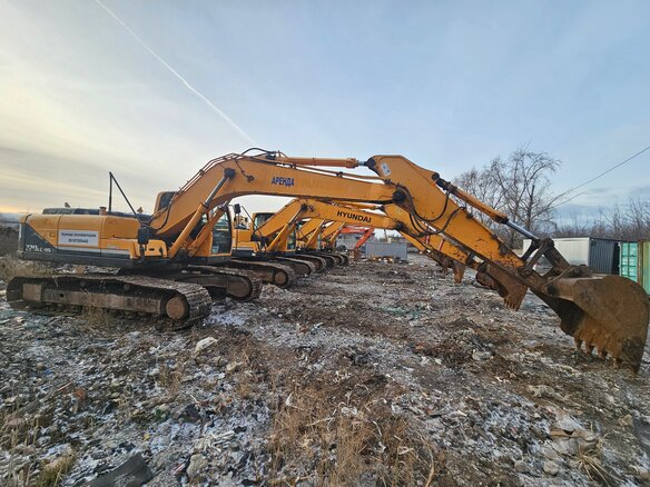 2012 Hyundai R220LC, жёлтый, 4500000 рублей - вид 5