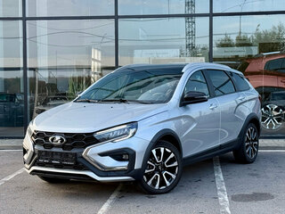 2025 Lada (ВАЗ) Vesta SW Cross I Рестайлинг (NG), серебристый, 1565000 рублей, вид 1