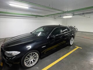 2012 BMW 5 серии 520i VI (F10/F11/F07), чёрный, 2200000 рублей, вид 4