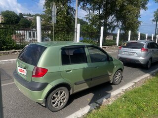 2007 Hyundai Getz I Рестайлинг, зелёный, 460000 рублей, вид 4