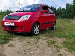 2007 Chevrolet Spark II, красный, 300000 рублей, вид 1