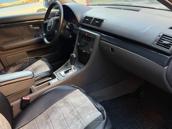 2001 Audi A4 II (B6), серебристый, 380000 рублей - вид 3