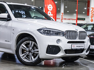 2014 BMW X5 40d III (F15), белый, 2950000 рублей, вид 5