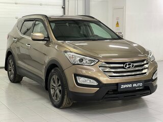 2012 Hyundai Santa Fe III, золотистый, 1499000 рублей, вид 1