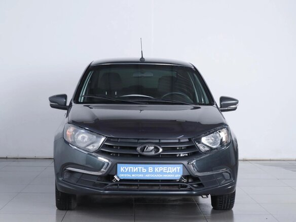 2019 Lada (ВАЗ) Granta I Рестайлинг, серый - вид 2