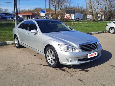 2008 Mercedes-Benz S-Класс 550 Long V (W221), серебристый, 1390000 рублей, вид 2