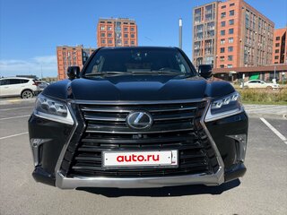 2017 Lexus LX 570 III Рестайлинг 2, чёрный, 7900000 рублей, вид 3