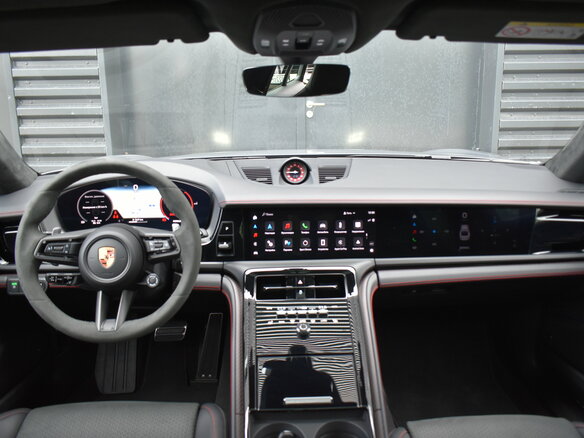 2026 Porsche Panamera GTS III, серый - вид 19
