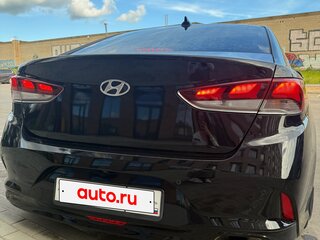 2018 Hyundai Sonata VII (LF) Рестайлинг, чёрный, 1480000 рублей, вид 2