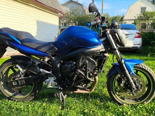 2008 Yamaha FZ6, синий, 415000 рублей, вид 4