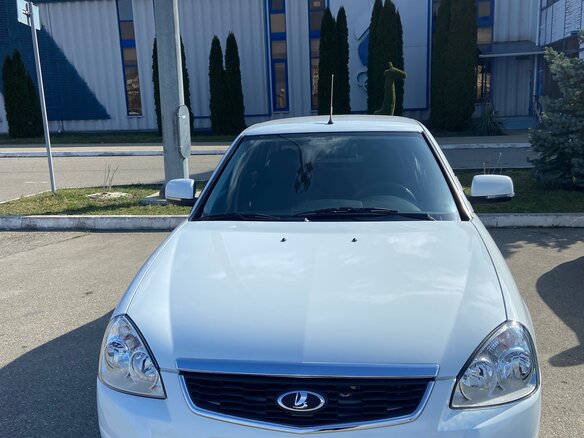 2014 Lada (ВАЗ) Priora I Рестайлинг, белый, 1030000 рублей - вид 6