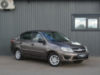 2018 Lada (ВАЗ) Granta I Рестайлинг, коричневый, 349999 рублей, вид 3