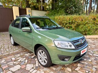 2015 Lada (ВАЗ) Granta I, зелёный, 625000 рублей, вид 1