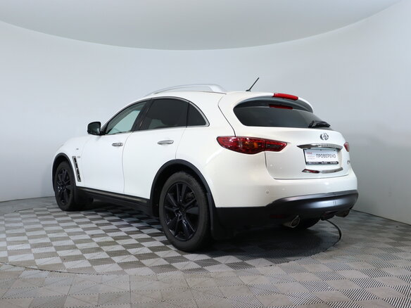 2013 Infiniti QX70, белый - вид 7