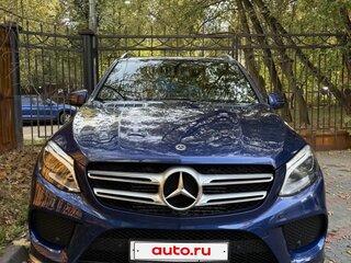 2018 Mercedes-Benz GLE 350 d I (W166), синий, 4725000 рублей, вид 1