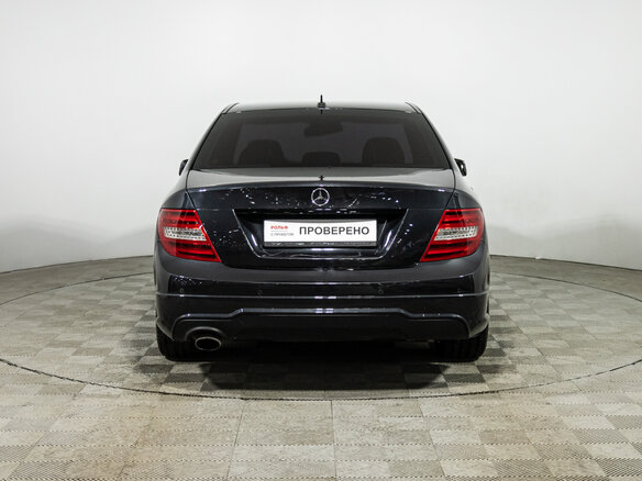 2011 Mercedes-Benz C-Класс 200 III (W204) Рестайлинг, чёрный, 1199585 рублей - вид 5