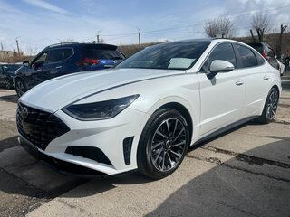 2022 Hyundai Sonata VIII (DN8), белый, 1650000 рублей, вид 2