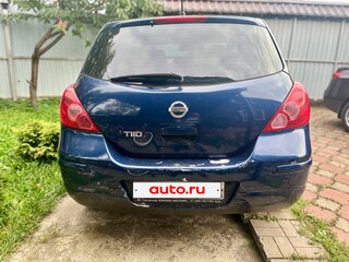 2007 Nissan Tiida I, синий, 450000 рублей, вид 3