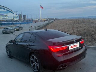 2017 BMW 7 серии 740d xDrive VI (G11/G12), чёрный, 4100000 рублей, вид 4