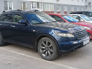 2007 Infiniti FX35 I (S50) Рестайлинг, синий, 880000 рублей, вид 4