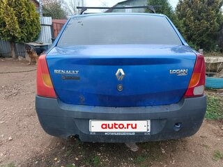 2006 Renault Logan I, синий, 180000 рублей, вид 5