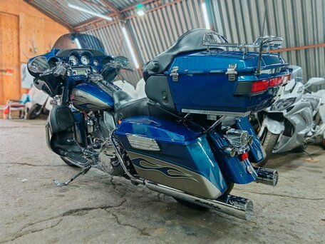 2011 Harley-Davidson Electra Glide, синий, 1270000 рублей, вид 5