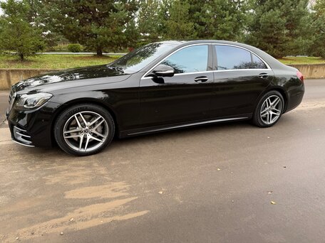 2020 Mercedes-Benz S-Класс 450 Long VI (W222, C217) Рестайлинг, чёрный, 7950000 рублей, вид 3