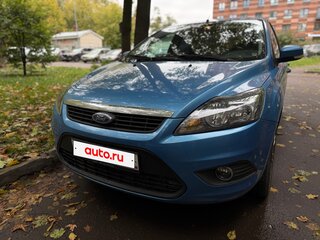 2008 Ford Focus II Рестайлинг, голубой, 465000 рублей, вид 2