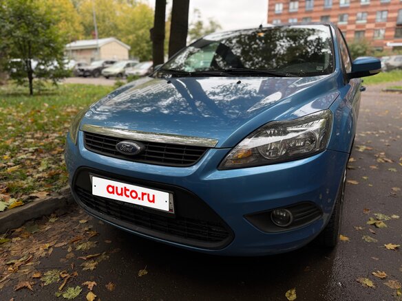 2008 Ford Focus II Рестайлинг, голубой, 445000 рублей - вид 1