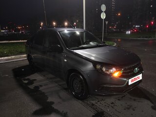 2019 Lada (ВАЗ) Granta I Рестайлинг, серый, 500000 рублей, вид 1
