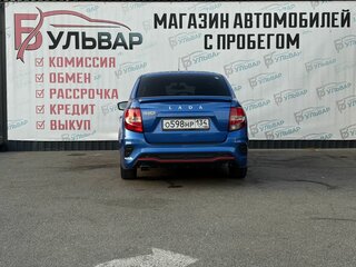 2022 Lada (ВАЗ) Granta Drive Active I Рестайлинг, синий, 680000 рублей, вид 5