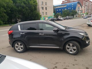2011 Kia Sportage III, чёрный, 1395000 рублей, вид 1
