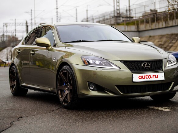 2007 Lexus IS 250 II, зелёный - вид 6